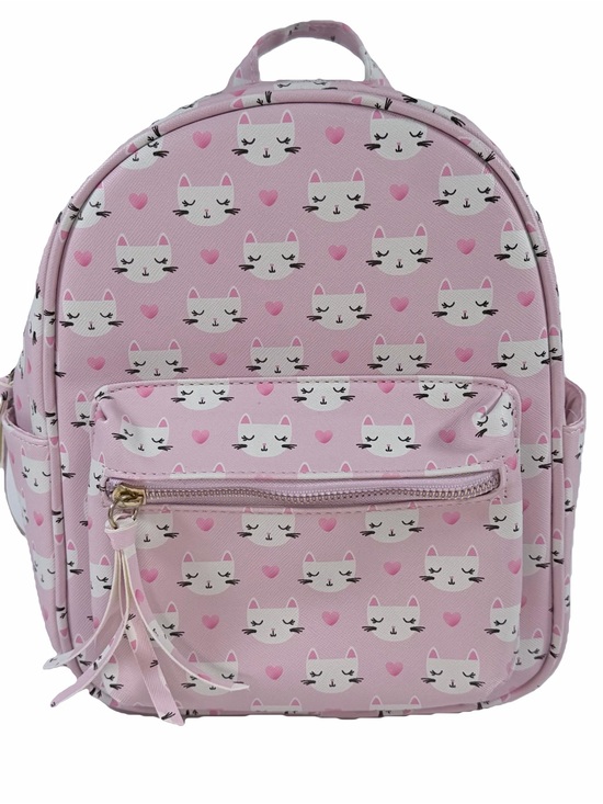 Under One Sky Other - Under One Sky Kitty & Hearts Mini Backpack